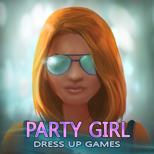 Party dress up game for girls: fashion girl games Icon