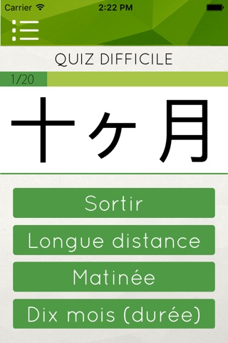 KanjiApp - mnémotechnique screenshot 4