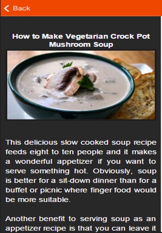 Mushroom Soup Recipes screenshot 3