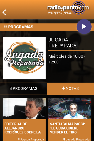 radioypunto.com screenshot 2