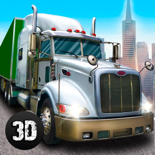 Great American Cargo Trucks: Driving Simulator 3D Icon