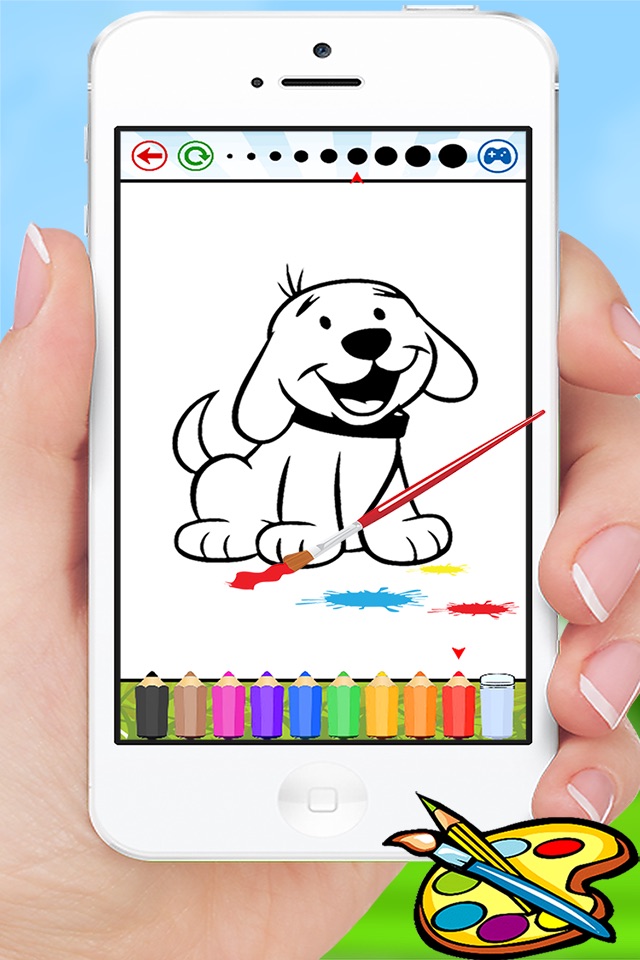 Animal Coloring Book - Drawing for kids and kindergarten screenshot 3