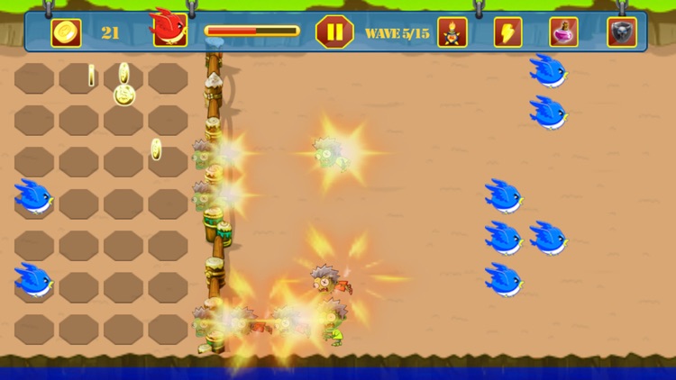 Zombie vs Bird Battle screenshot-4