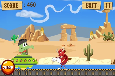 Cowboy Crocodile - killing those demons screenshot 2