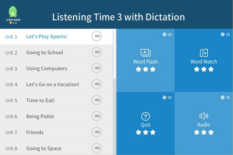 Listening Time 3 with Dictation screenshot 4