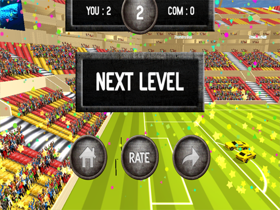 Car Soccer 3D World Championship : カーレースでサッカースポーツゲームをプレイのおすすめ画像4