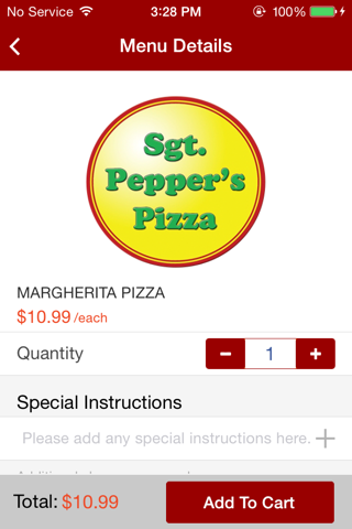 Sgt Pepper's Pizza screenshot 2