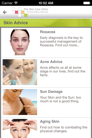The Skin Care Clinic screenshot 2