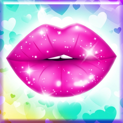Lip Kissing Game Love Test + Analyzer Prank for Boys & Girls with Best Kiss.er Meter icon