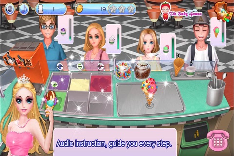 Princess Lisa Ice Cream Shop screenshot 2