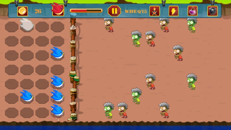 Zombie vs Bird Battle screenshot-3