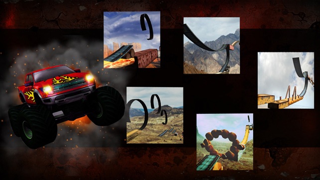 Speed Monster Truck Stunts 3D. Extreme OffRoad Trail 4x4 Sim(圖2)-速報App