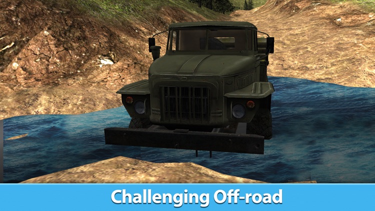 Ural Offroad Simulator 3D Full - Russian truck driving screenshot-3