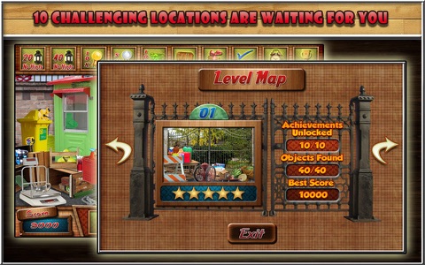 Big Gates Hidden Objects Games screenshot 3