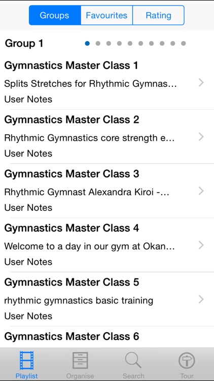 Gymnastics Master Class