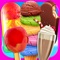 Beach Dessert Food Maker - Ice Cream Frozen Popsicles, Snow Cones, Candy Apples & Ice Cream Truck Games FREE