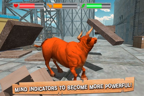 City Rampage Bull Simulator 3D screenshot 4