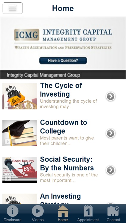 Integrity Capital Management Group