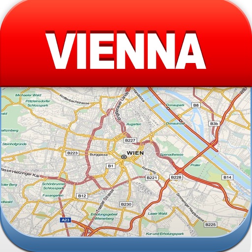 Vienna Offline Map - City Metro Airport icon