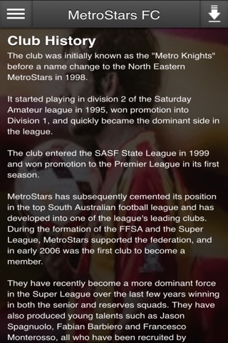 MetroStars SC screenshot 2