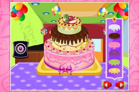 Baby Game-Birthday cake decoration 3 screenshot 4