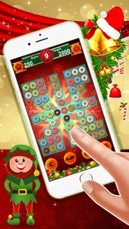 Game screenshot Tasty Donuts Haste : - A match 3 puzzles for Christmas season hack