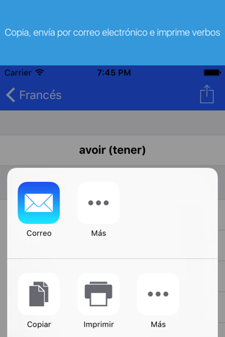 French Verb Conjugator screenshot 4