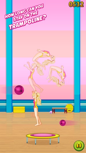 Amazing Princess Gymnastics Trampoline(圖2)-速報App