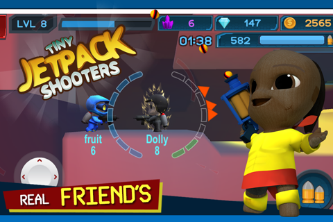 Tiny Jetpack Shooters : Online screenshot 3