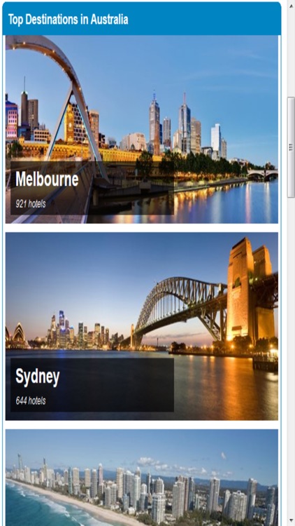 Australia Hotels & Maps