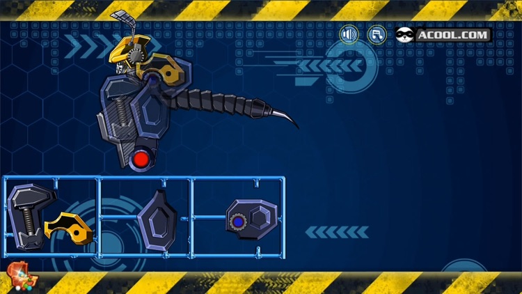 Toy Robot War: Robot Bee screenshot-4