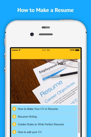 How to Make a Resume screenshot 3