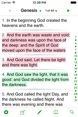 King James Bible (KJV) screenshot 2