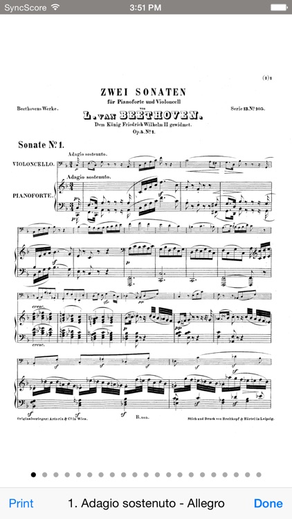 Beethoven Cello Sonatas - SyncScore screenshot-3