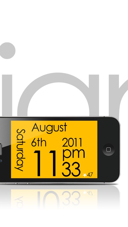 TypoDesignClock - for iPhone and iPod touch screenshot-4