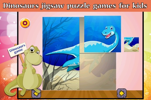 Dinosaurs Jigsaw Puzzle Games For Kids screenshot 2