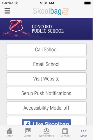 Concord Public School - Skoolbag screenshot 4