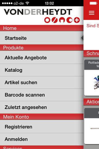 VON DER HEYDT GmbH Online-Shop App screenshot 2