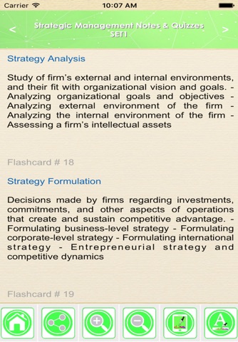 Strategic Management Exam Review Multi-Topics (+2800 Notes & Quiz) screenshot 2