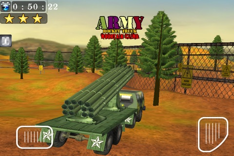Army Rocket Truck Mountain Climb screenshot 2