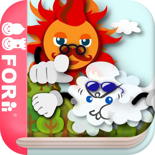 The North Wind and the Sun (FREE)  -Jajajajan Kids Song & Coloring picture book series icon