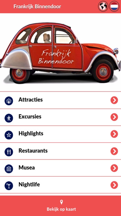 Frankrijk Binnendoor