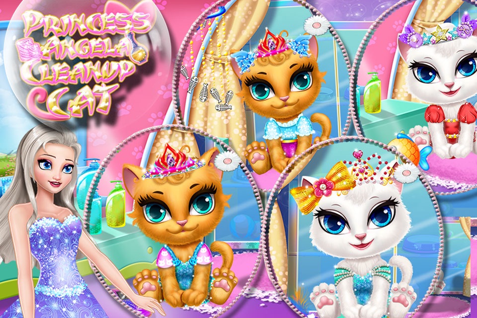 Princess Angela Clean up Cat screenshot 3