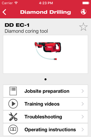 Hilti Assistant screenshot 2