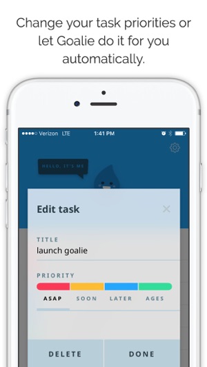 Goalie Free – Your Pal and To Do List Task App(圖5)-速報App