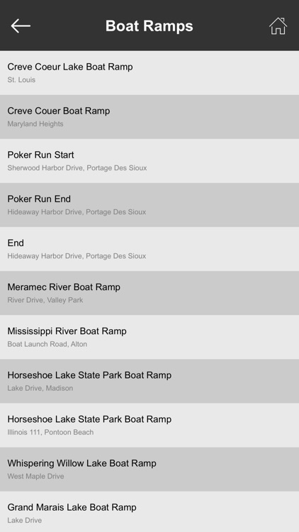 Missouri Boat Ramps & Fishing Ramps screenshot-3