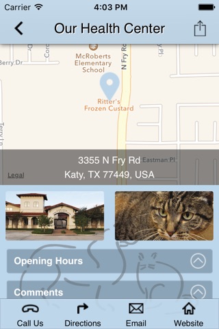 Mayde Creek Animal Health Center screenshot 2