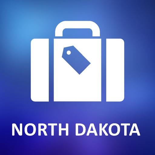 North Dakota, USA Detailed Offline Map icon