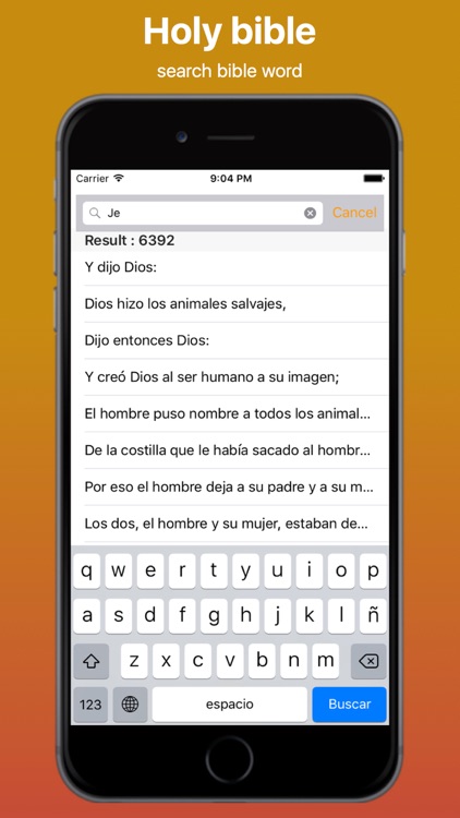 Spanish Bible and Easy Search Bible word Free screenshot-4