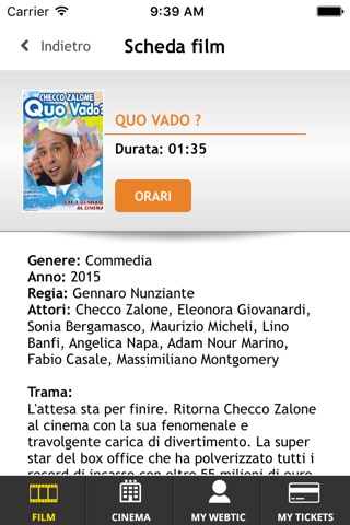 Webtic Stasera al Cinema screenshot 2